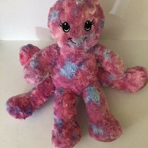 Build a Bear Octopus Plush Octo Pink & Lavender